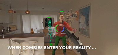 Oculus Quest 游戏《真实僵尸》Zombie Reality